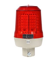 Ledli Uçak İkaz Lambası Tekli 24v