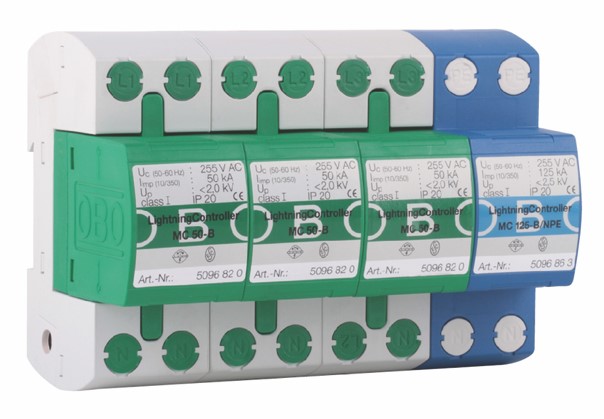 B Sınıfı 125 kA Parafudr 